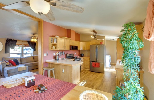 Bluff House | Stunning Views: Quiet Bluff Home Near Hiking!