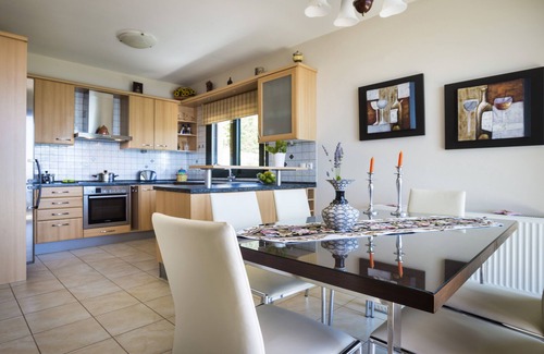 Eleios-Pronnoi Villa | Stunning villa with breathtaking sea views,private pool,pool table,table tennis