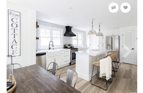 Cutchogue Cottage | Stunning, Waterfront, newly renovated cottage with deck on water.