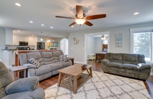Wells House | Stunning Wells Home with Fire Pit and Porch!