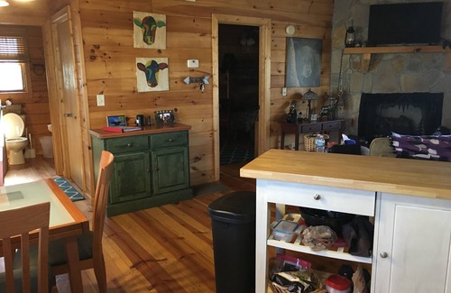 Blue Ridge Cabin | Stunning year round mountain views in a quiet, serene setting.
