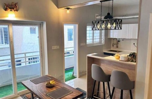 Muttukadu Apartment | Stylish 2 BHK Apartment - Walk to the Beach Near Boat House – ECR Bliss