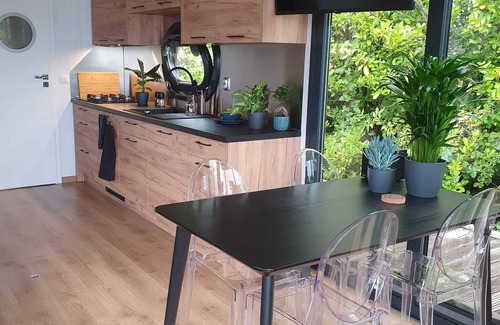 Monnickendam Boat Rental | Stylish, Brand-new Houseboat in Monnickendam, Near Amsterdam