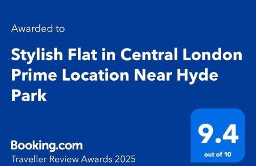 Bayswater Apartment | Stylish Flat in Central London Prime Location Near Hyde Park