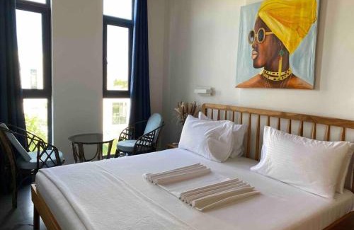 Paje Apartment | Stylish flat with balcony & pool at Paje Beach