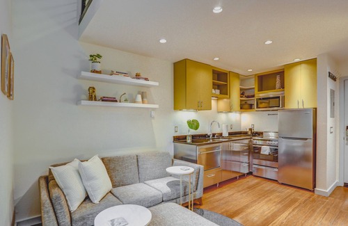 Old North Boulder Condo | Stylish Furnished Loft Apartment in Historic Old North Boulder