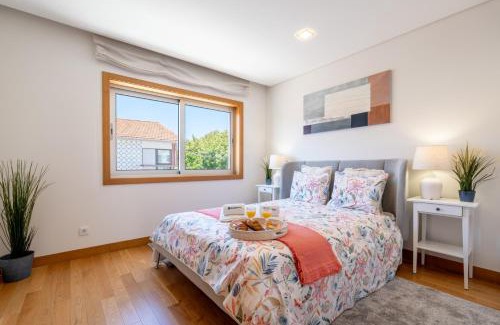 Senhora da Hora House | Stylish Home w/Garage & Terrace by HostWise
