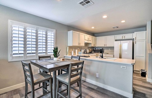 Paradise House | Stylish House w/Patio, 8 Mi to Vegas Strip!