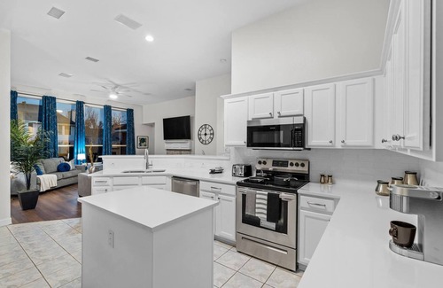 Frisco House | Stylish One Level Home Ping Pong Foosball Yard