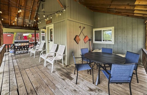 Cascade Apartment | Stylish Stay with Pellet Stove Near Downtown Cascade