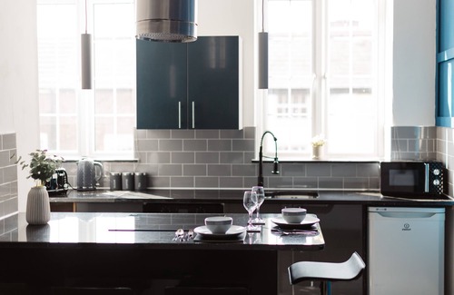 Warrington Apartment | Stylish Town Centre Suite by Traboule Properties