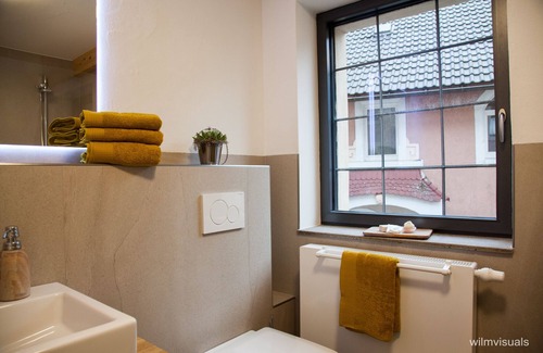 Rauhenebrach Condo | Stylish vacation apartment - Malzboden - in the old brewery