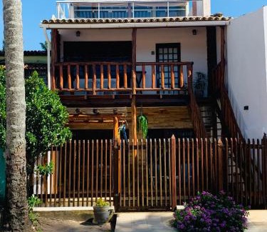 Japaratinga House | Suíte frente mar com cozinha e quintal pés na areia