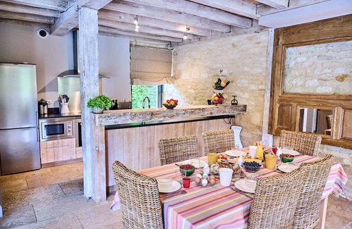 Saint-Amand-de-Coly House | Sublime master house - quiet 5 * label private heated pool, sleeps 6