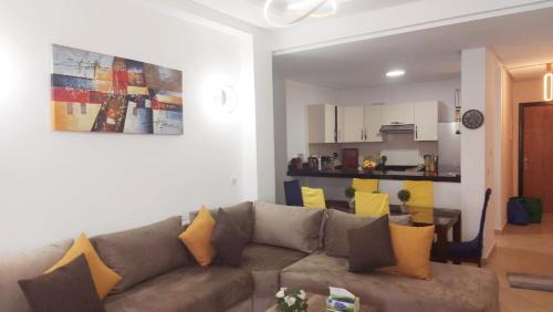Asilah Beach Apartment | Suite Beralmar Asilah Mer, Piscine & Terrasse