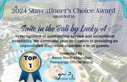 Bacolor Hotel | Suite In The Bali By Lucky A at Azure North San fernando Pampanga