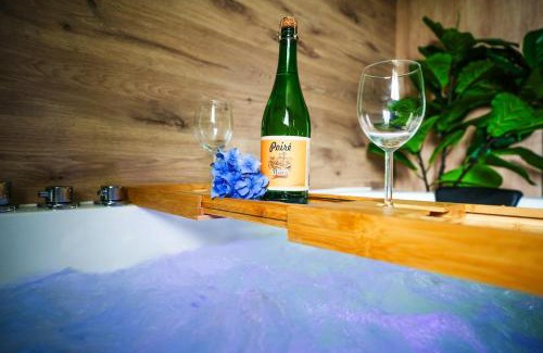 Plouay Apartment | Suite romantique et fun en Bretagne - Balnéo privé, fléchettes et Billard