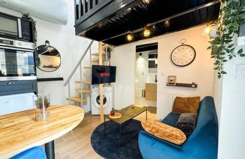 Guingamp Apartment | Suite romantique JACUZZI privatif chauffé à 37 GARE