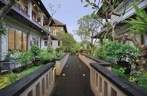 Kutuh Kaja Villa | Suite Room with Pool iew at Ubud