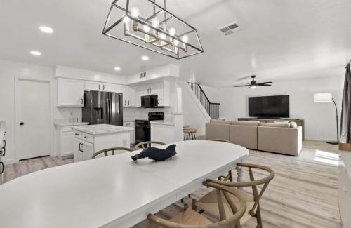 Larissa House | Sun-Drenched Terrace: Chic w Grille Firepit Pool