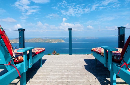 Johnson Bay Villa | Sun, Moon & Stars Villa - Huge Views, Hot Tub, Solar Heated Pool & Tesla Battery