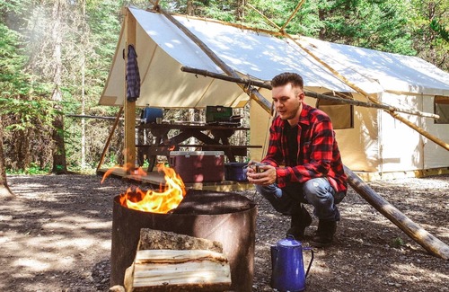 Kananaskis RV Rental | Sundance Trapper Tents