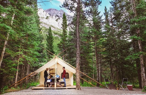 Kananaskis RV Rental | Sundance Trapper Tents