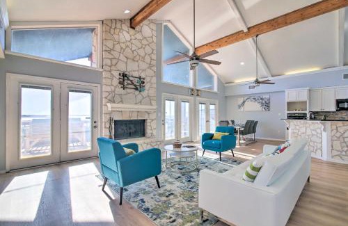 Burnet House | Sunny Lakefront Escape with Private Beach and Deck