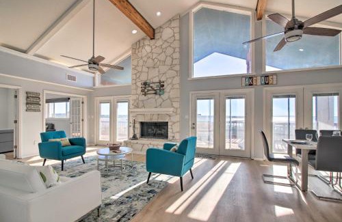Burnet House | Sunny Lakefront Escape with Private Beach and Deck