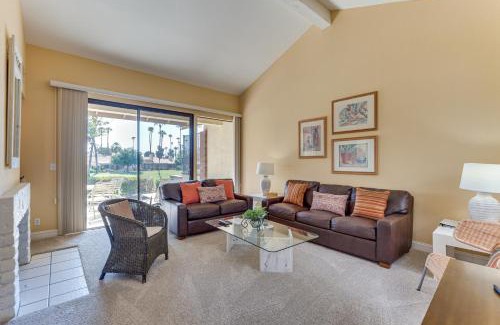 Palm Desert Apartment | Sunny Pad with Patio and Pool Access in Palm Desert!