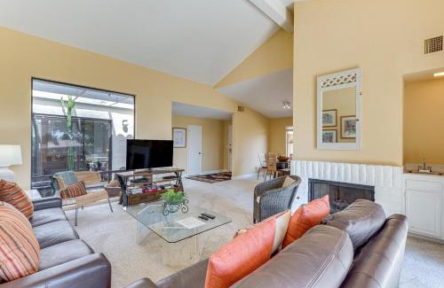 Palm Desert Apartment | Sunny Pad with Patio and Pool Access in Palm Desert!