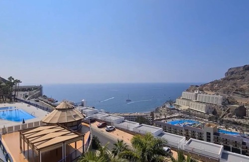 Taurito Apartment | Sunny Seaview Modern apt - pool and beach access