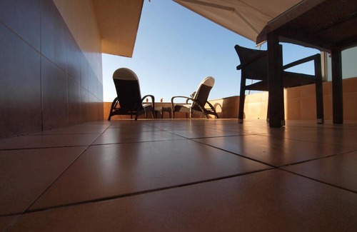 Los Gavilanes Apartment | sunrise directly at the sea