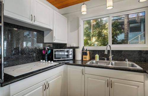Anahola House | Sunrise House: Tranquil Oceanfront Escape in Aliomanu, Kauai with Stunning Views