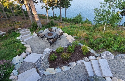 Roque Bluffs Cabin | Sunset Cabin by the Sea: Log cabin w/stunning ocean views. Unwind in paradise!