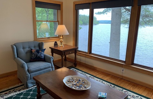 Poland House | Sunset Cove I - Spacious modern home on Tripp Lake Maine