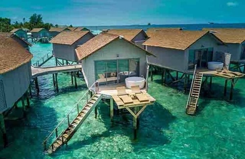 Centara Grand Island Apartment | SUNSET OCEAN POOL VILLA - KING