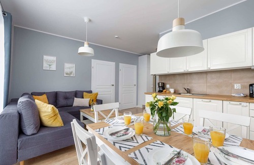 Grzybowo Apartment | Sunset Resort 100A | Trendy Apartment | Parking