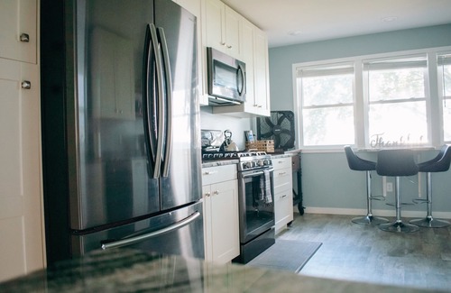 Lake Edward Township Cabin | Sunset Vista Cottage - On North Long Lake & The Paul Bunyan Trail in Merrifield