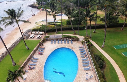 Kihei Condo | Sunsets from the lanai of 203 embrace you, AC keeps you cool in this 2/2 unit