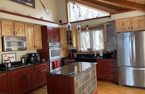 Standish House | Sunsets over Sebago Lake