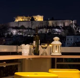 Mets Apartment | Superb Acropolis View From A Central Brand New Apt