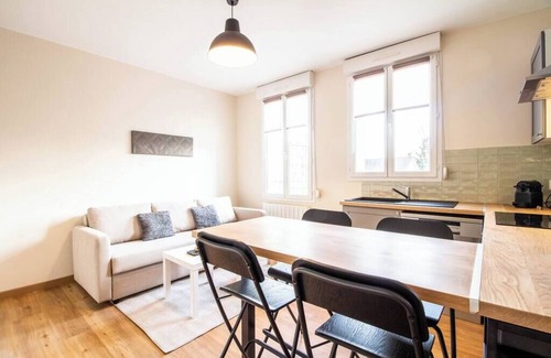 Vernon Apartment | Superb F2 Vernon-Giverny for cycling & relaxation - appt 9