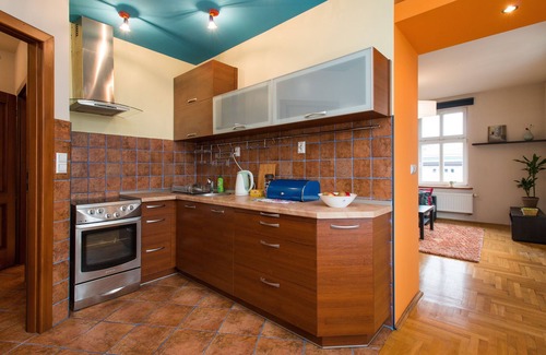 Kazimierz Apartment | Superb loft in artistic district, AC, sleeps 5
