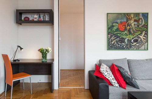 Kazimierz Apartment | Superb loft in artistic district, AC, sleeps 5