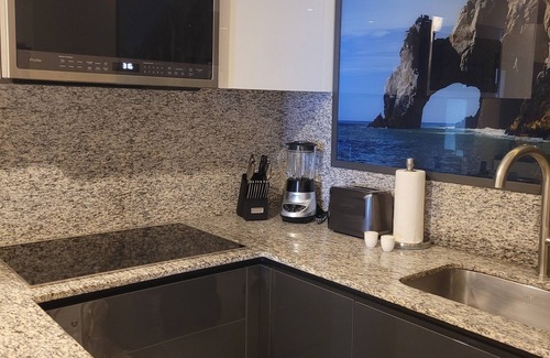 San Jose del Cabo Apartment | Superb Oversized Studio at Villa La Valencia, Cabo. Lazy River Tubing.