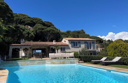 La Nartelle Villa | Superb sea view, renovated villa for 8 people - domaine de la Nartelle ste Maxime