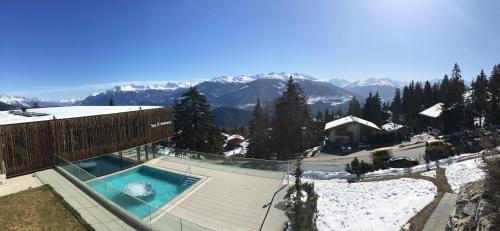 Anzere Ski Chalet | Superbe chalet 12 personnes vue imprenable 2nuits min