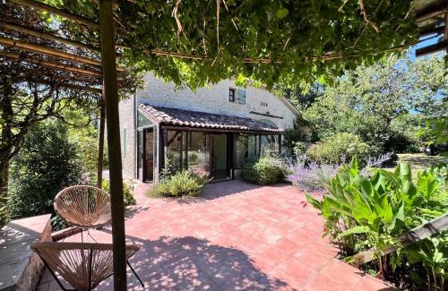 Saint-Avit House | Superbe maison en pierre avec piscine