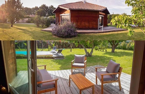 Port-de-Lanne House | Superbe Maison Ossature Bois Avec Piscine au Calme